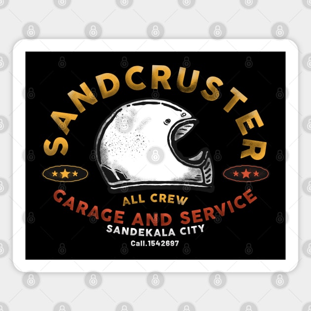 Sandcruster Garage and Service Magnet by Merchsides